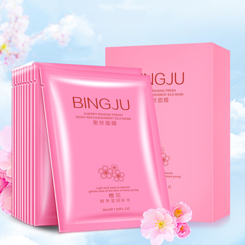 Bingju Cherry Extract Moisturizing Face Mask