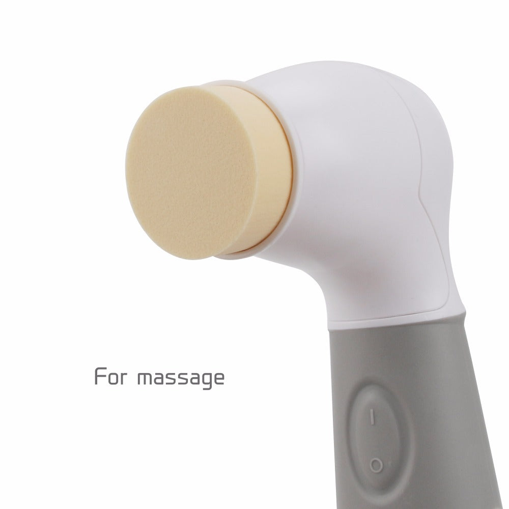 4-in-1 Electric Facial Skin Cleansing Brush