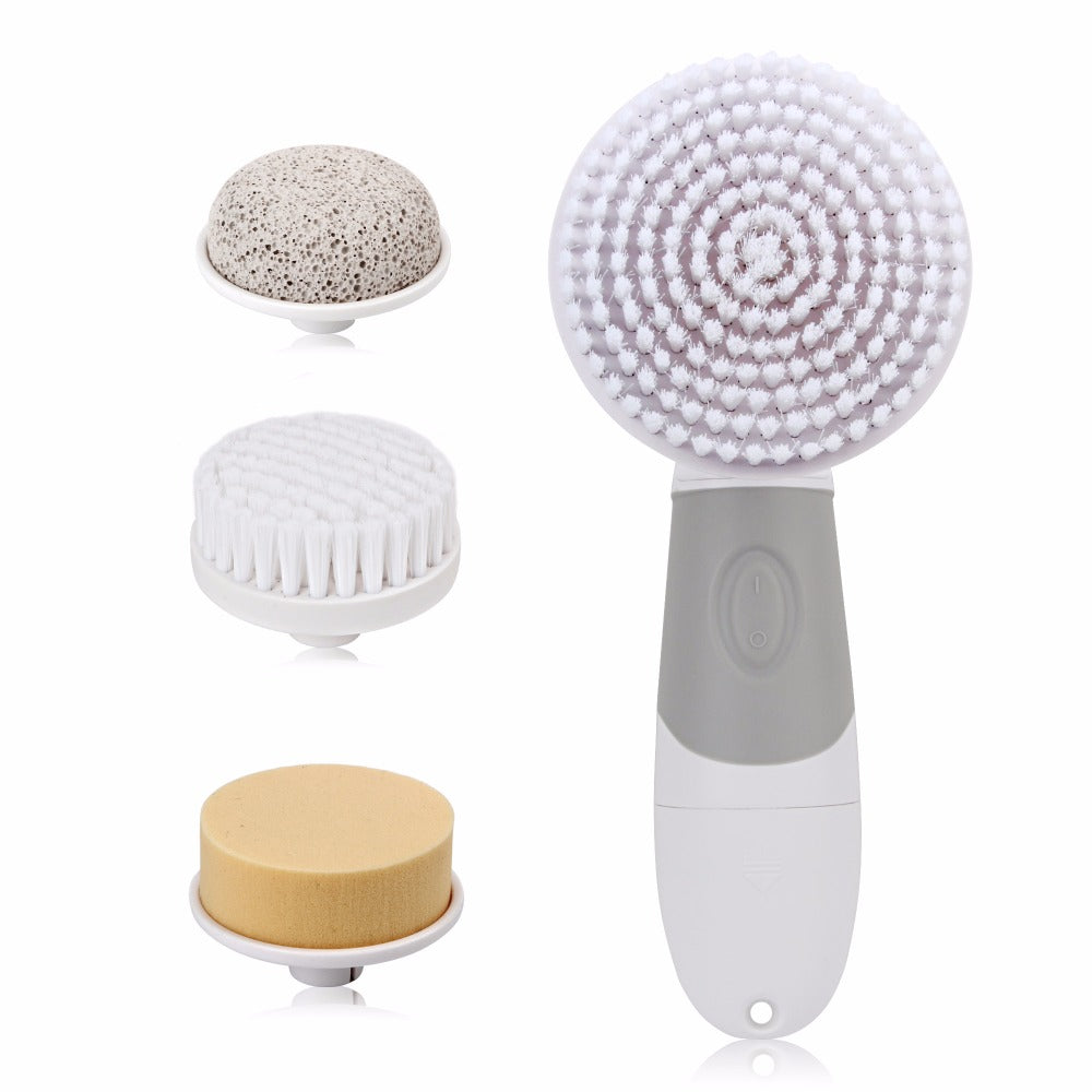 4-in-1 Electric Facial Skin Cleansing Brush