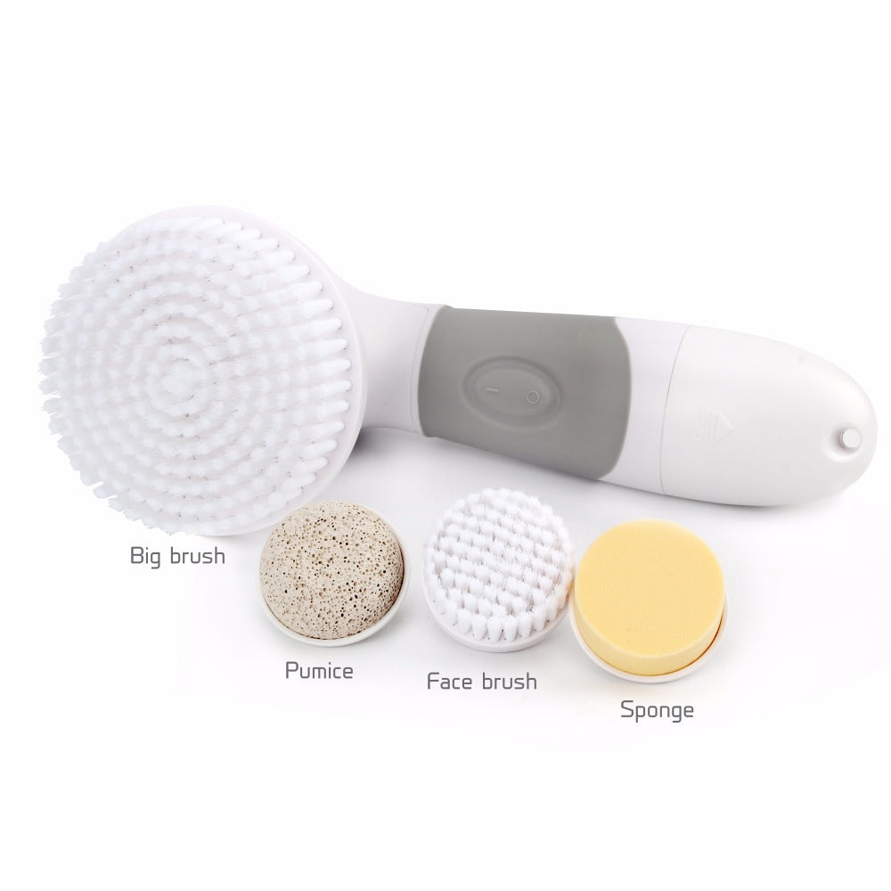 4-in-1 Electric Facial Skin Cleansing Brush