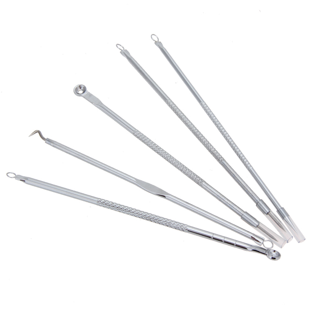 5pcs/set Blackhead-Whitehead-Pimple Extractor
