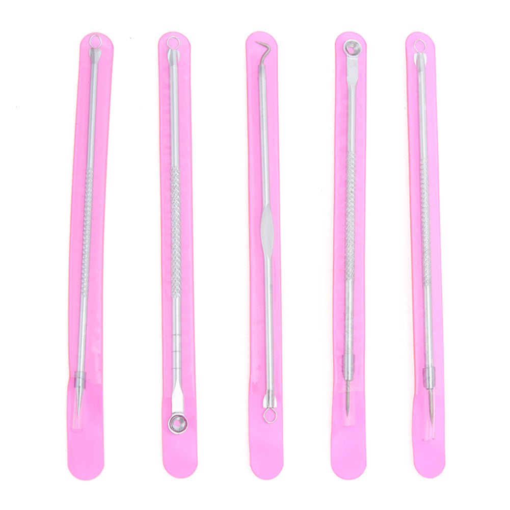 5pcs/set Blackhead-Whitehead-Pimple Extractor