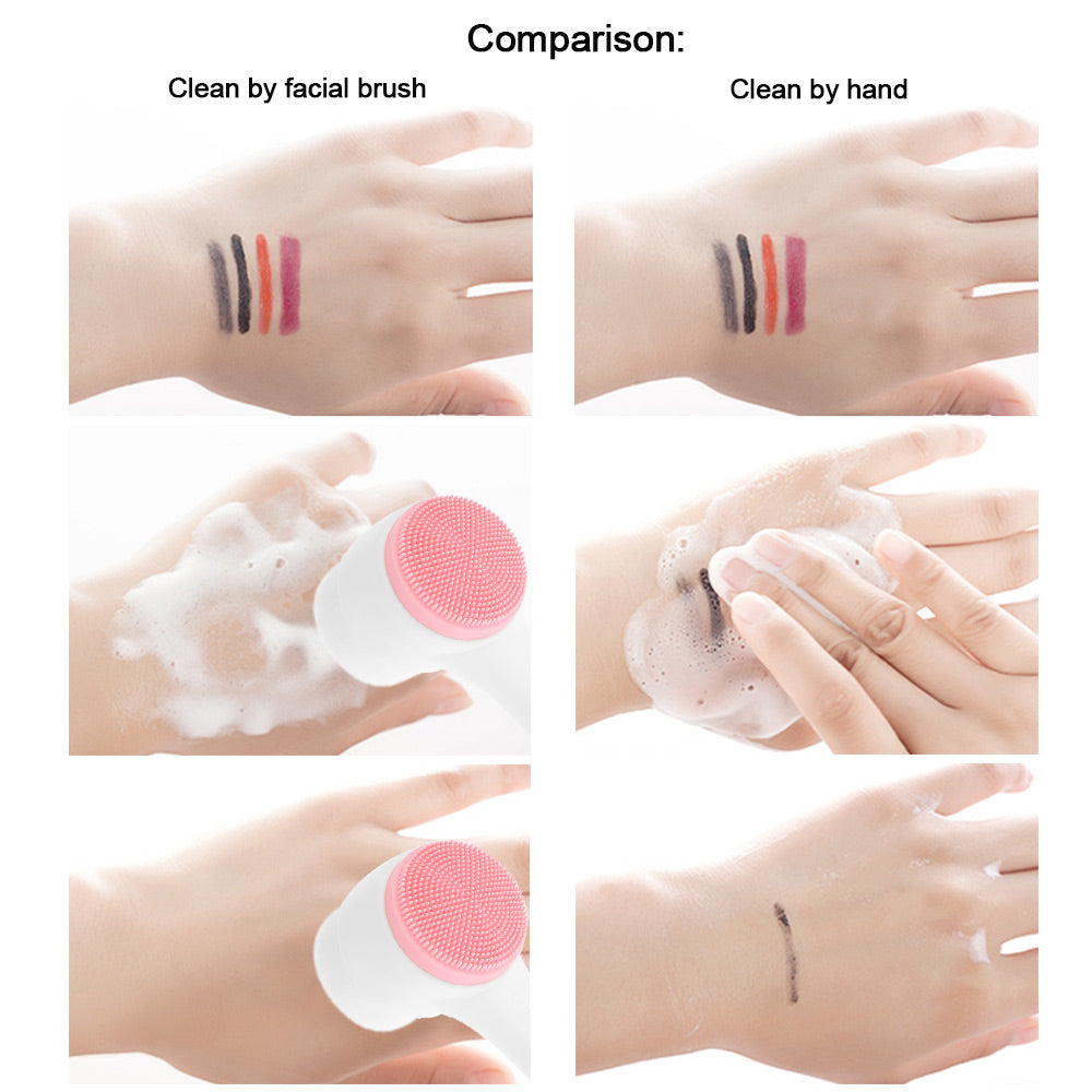 Double-sided Facial Cleansing Brush
