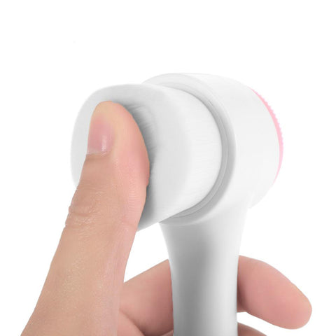 Double-sided Facial Cleansing Brush